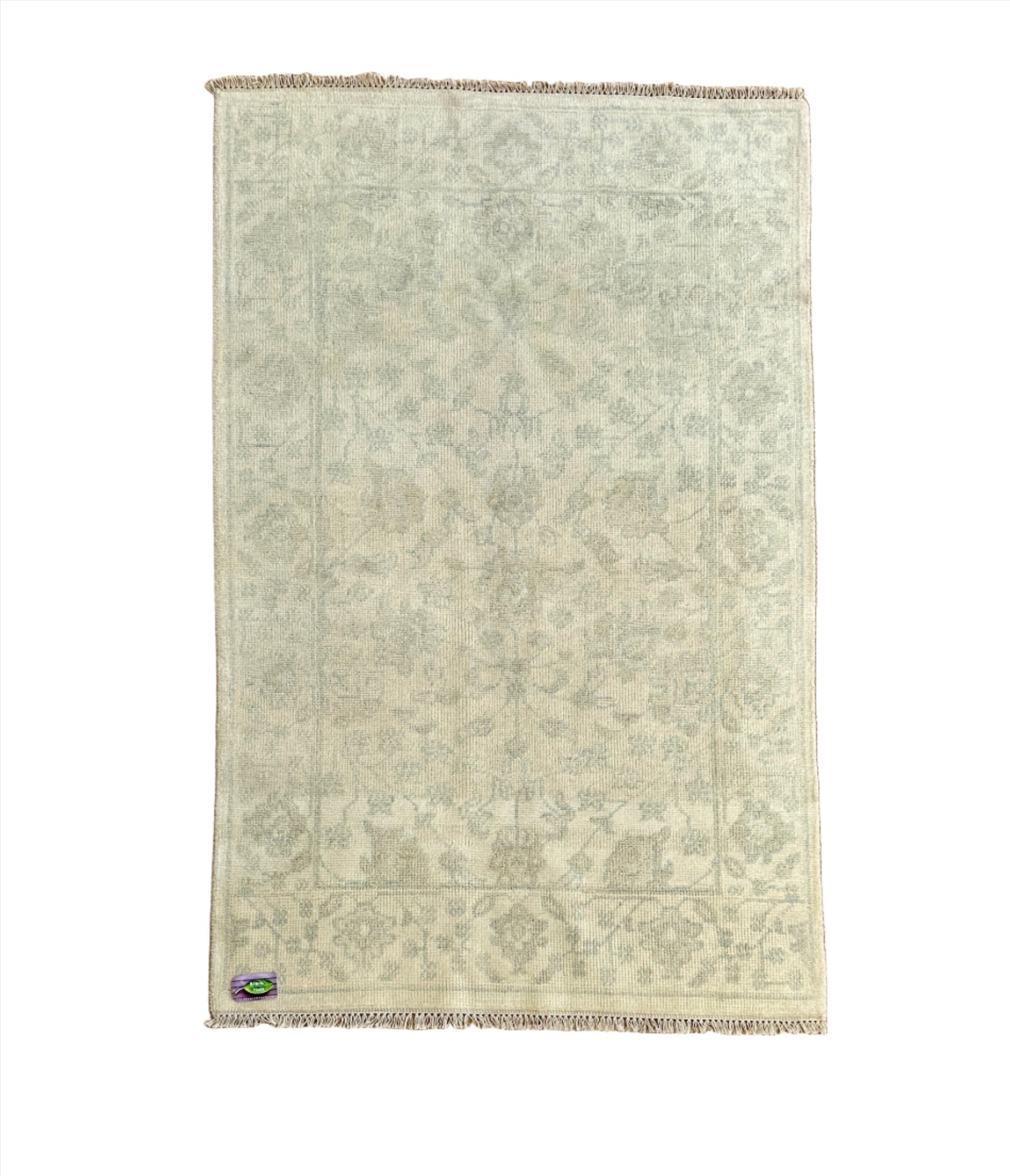 Scheana Shay 4x6 Ivory & Ivory Oushak | Banana Manor Rug Factory Outlet