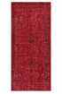Alexis Strum 2.6x5 Red Hand-Knotted Oushak Rug — created with Imersian