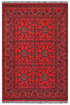 Jordan Ladd 5.6x7.5 Red Afghani Khal Muhammad Rug — created with Imersian
