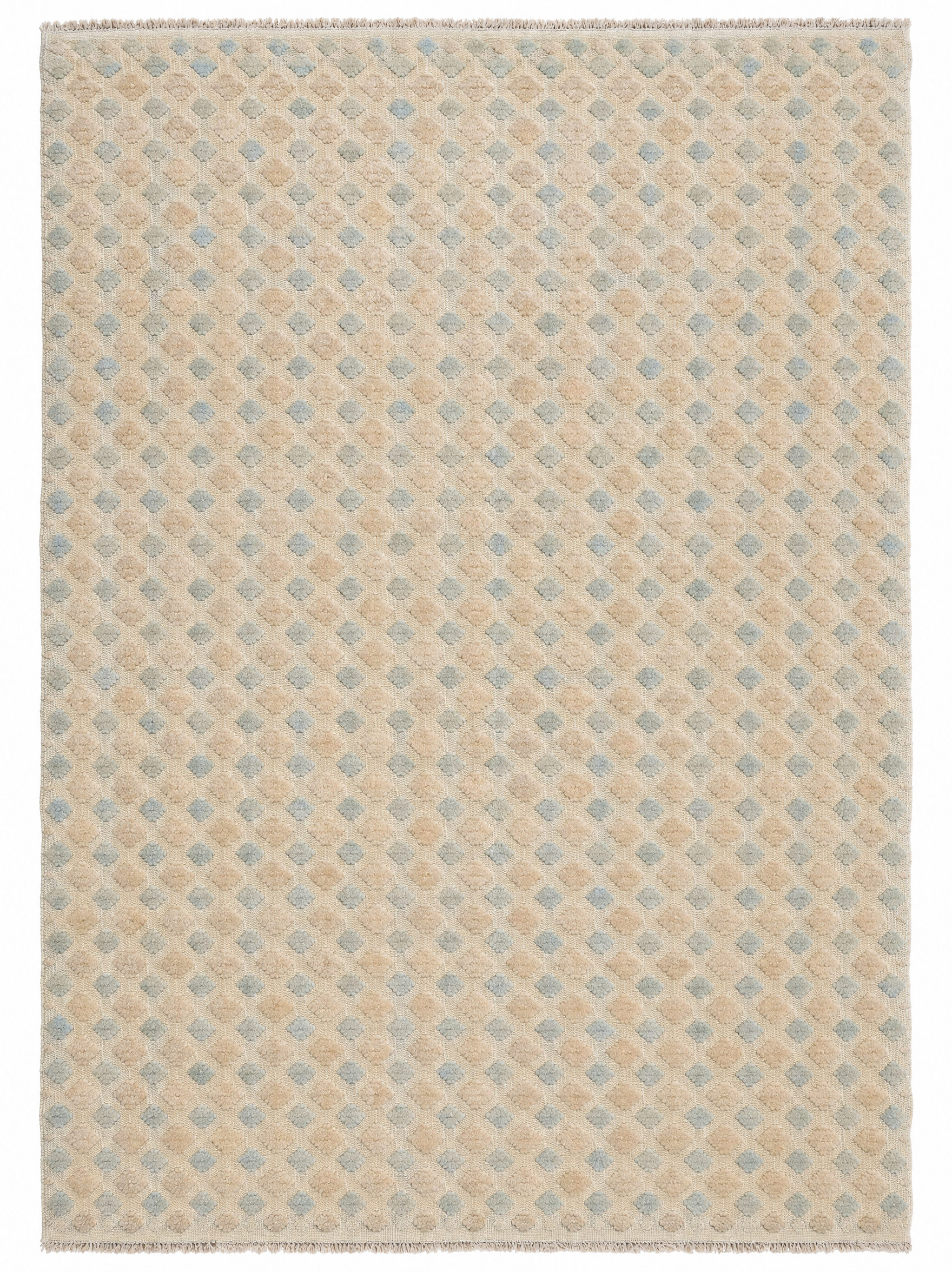 Bakta 11.5x15.1 Hand-Knotted Moroccan Style Rug — created with Imersian