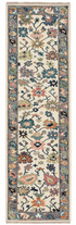 Bailey De Young 2.6x9.9 Multi Color Hand-Knotted Oushak Runner — created with Imersian
