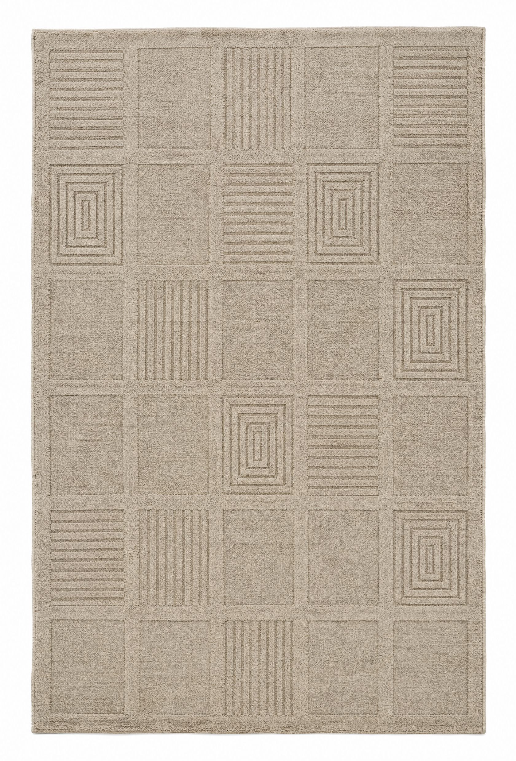 Shane Thurlow 5.3x7.9 Hand-Tufted Beige — created with Imersian