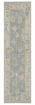 Gigi Grace 2.8x9.8 Blue Afghani Whitewashed Oushak Runner — created with Imersian