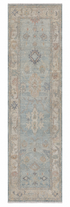 Maddie Rawlins 2.9x10 Light Blue Afghani Whitewashed Oushak Runner — created with Imersian