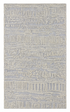Lady Tambourine 5x8 Hand-Tufted Wool Grey Abstract — created with Imersian