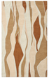 Mickey McGee 5x8 Hand-Tufted Brown Mix Modern — created with Imersian