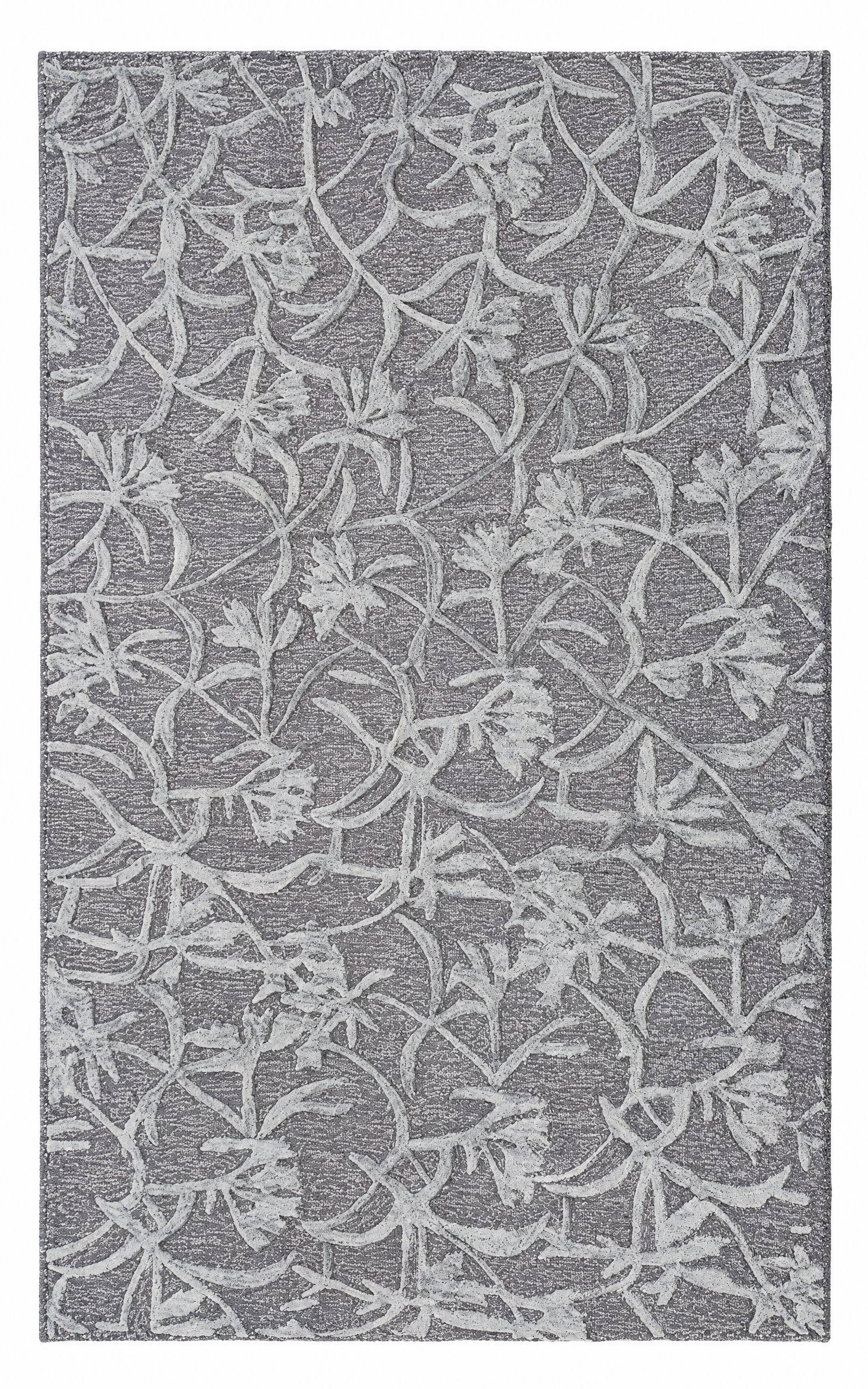 Turk 5x8 Hand-Tufted Grey High Low — created with Imersian