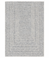 Ron 8.3x9.9 Hand-Knotted Natural & Grey High Low — created with Imersian