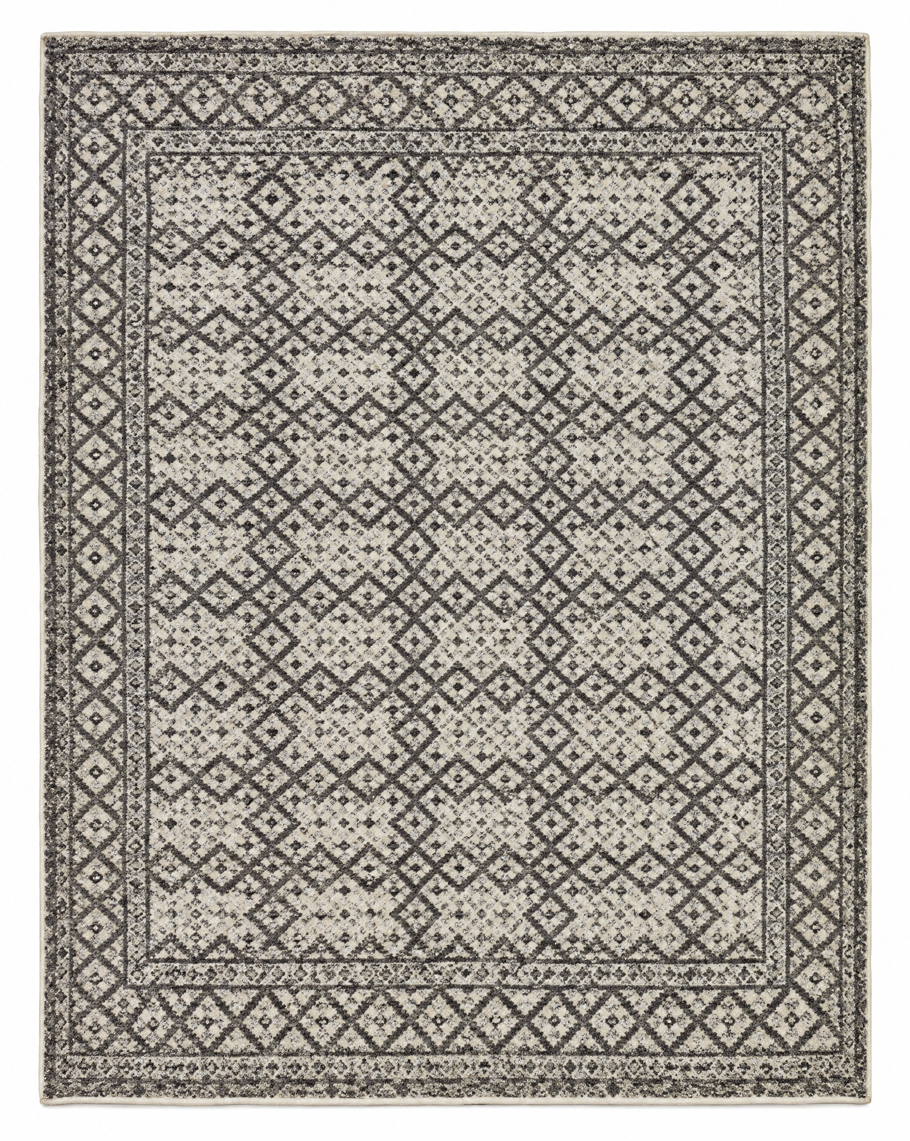 Kehoe 8x10 Hand-Knotted Beige & Grey High Low — created with Imersian