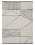 Ramon 8x10 Hand-Knotted Grey & Ivory High Low — created with Imersian