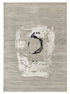 Hagan  5.9x7.9 Tan and Grey Hand-Knotted Tibetan  Rug — created with Imersian