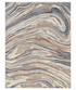 Liv Rooney 8.3x9.9 Mixed Beige Hand-Knotted Modern Rug — created with Imersian
