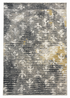 Nina van Pallandt 5x7 Ivory and Blue Hand-Tufted Rug — created with Imersian