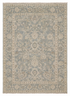Scarlet O'Hara's Sensational Step-Sister 10x13.9 Aqua Hand-Knotted Oushak Rug — created with Imersian