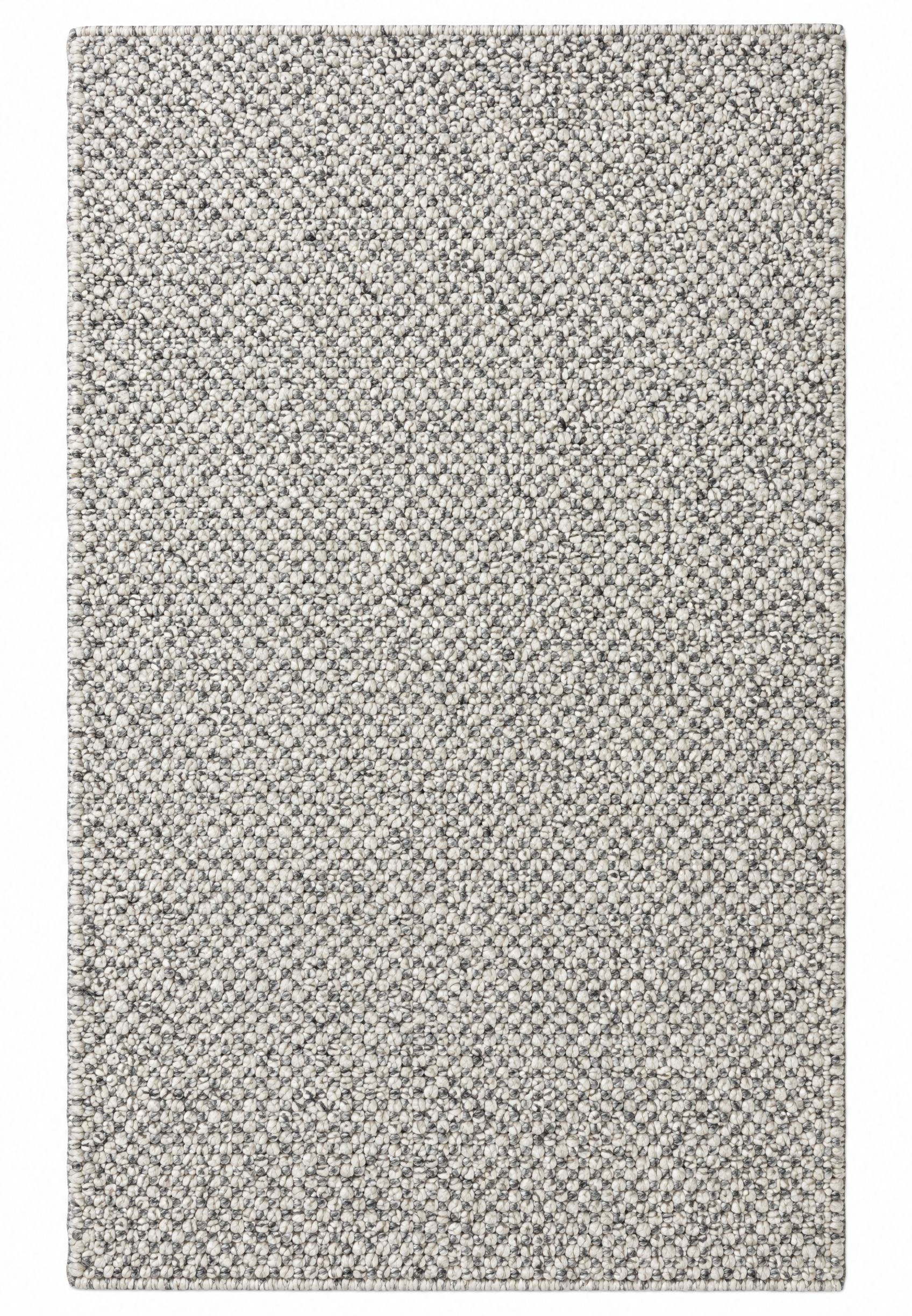 David Garrick 4.6x6.6 Wool Durrie Natural Grey Loop Ball — created with Imersian