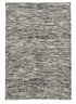 Stewart Copeland 5.6x7.6 White and Black Handwoven Durrie Rug CLEARANCE — created with Imersian