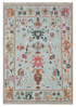 Adele Harrison 9.10x13.10 Hand-Knotted Light Blue Oushak Rug — created with Imersian