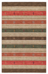 Abdelhak 5x7.9 Handwoven Striped Multi-Colored Rug CLEARANCE — created with Imersian