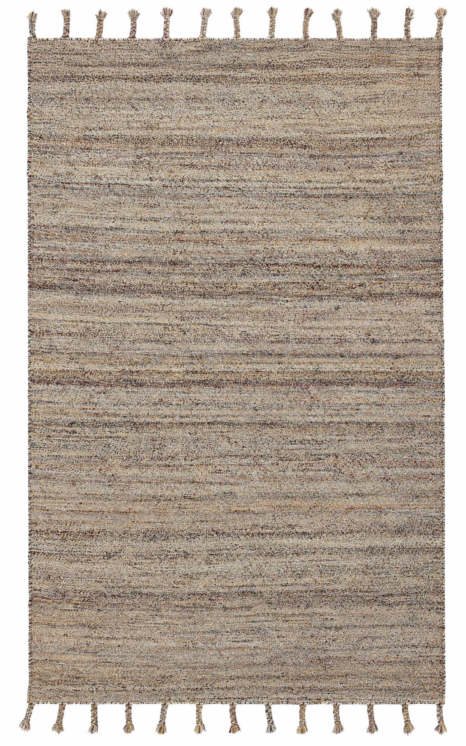 Tondo Handwoven Textured Sari Silk Rug 5x8 (Multiple Colors) CLEARANCE — created with Imersian