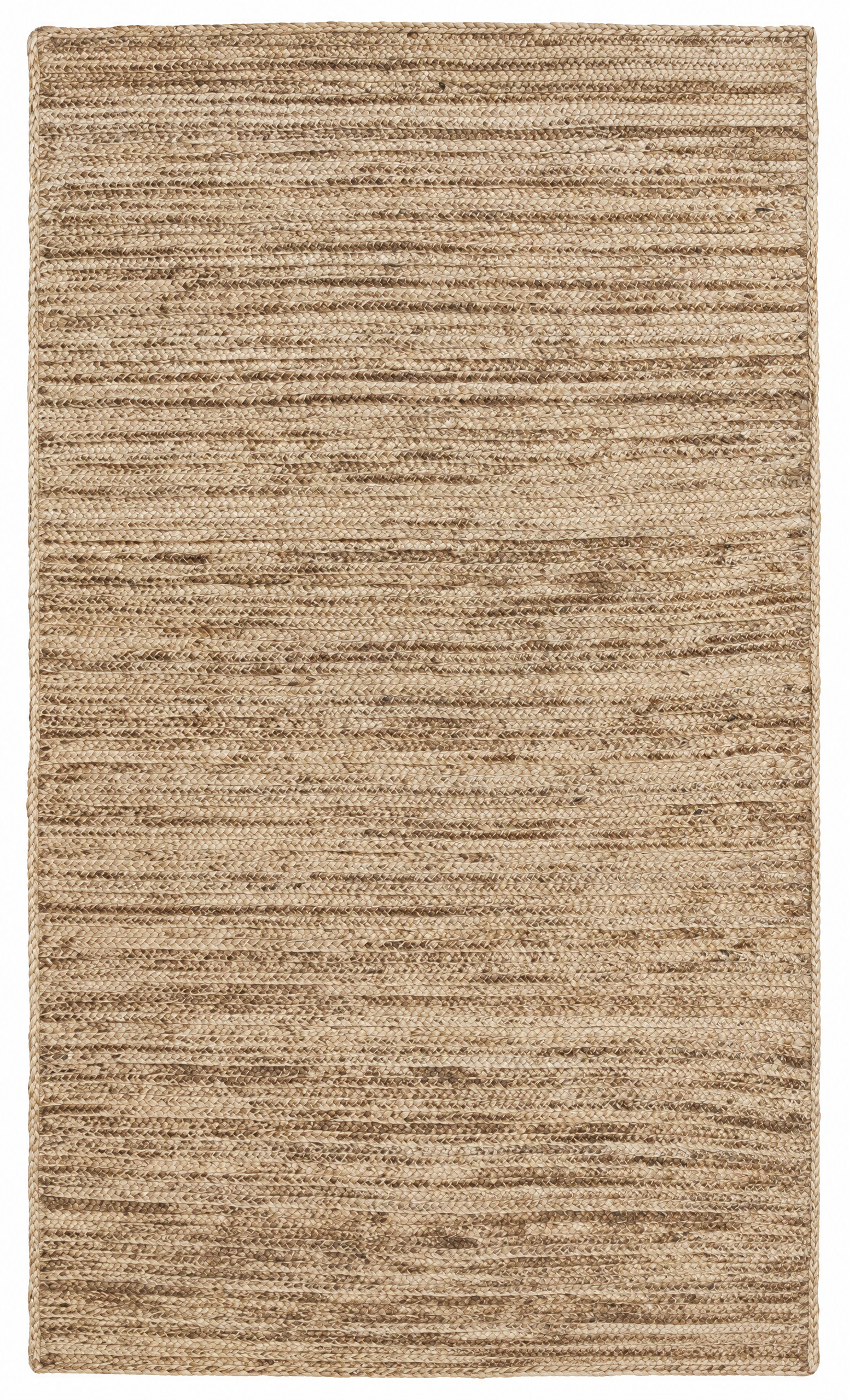 John Winger 5x8.3 Handwoven Natural Jute Rug — created with Imersian