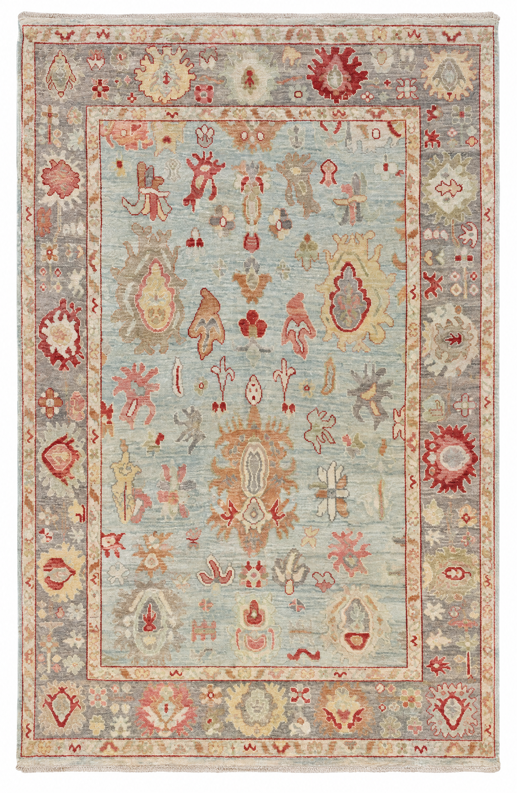 Natasha Ward 5.10x8.11 Afghani Colorful Oushak — created with Imersian