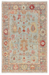 Natasha Ward 5.10x8.11 Afghani Colorful Oushak — created with Imersian
