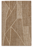 Benz 5.9x8 Hand-Knotted Brown & Ivory Cut Pile — created with Imersian