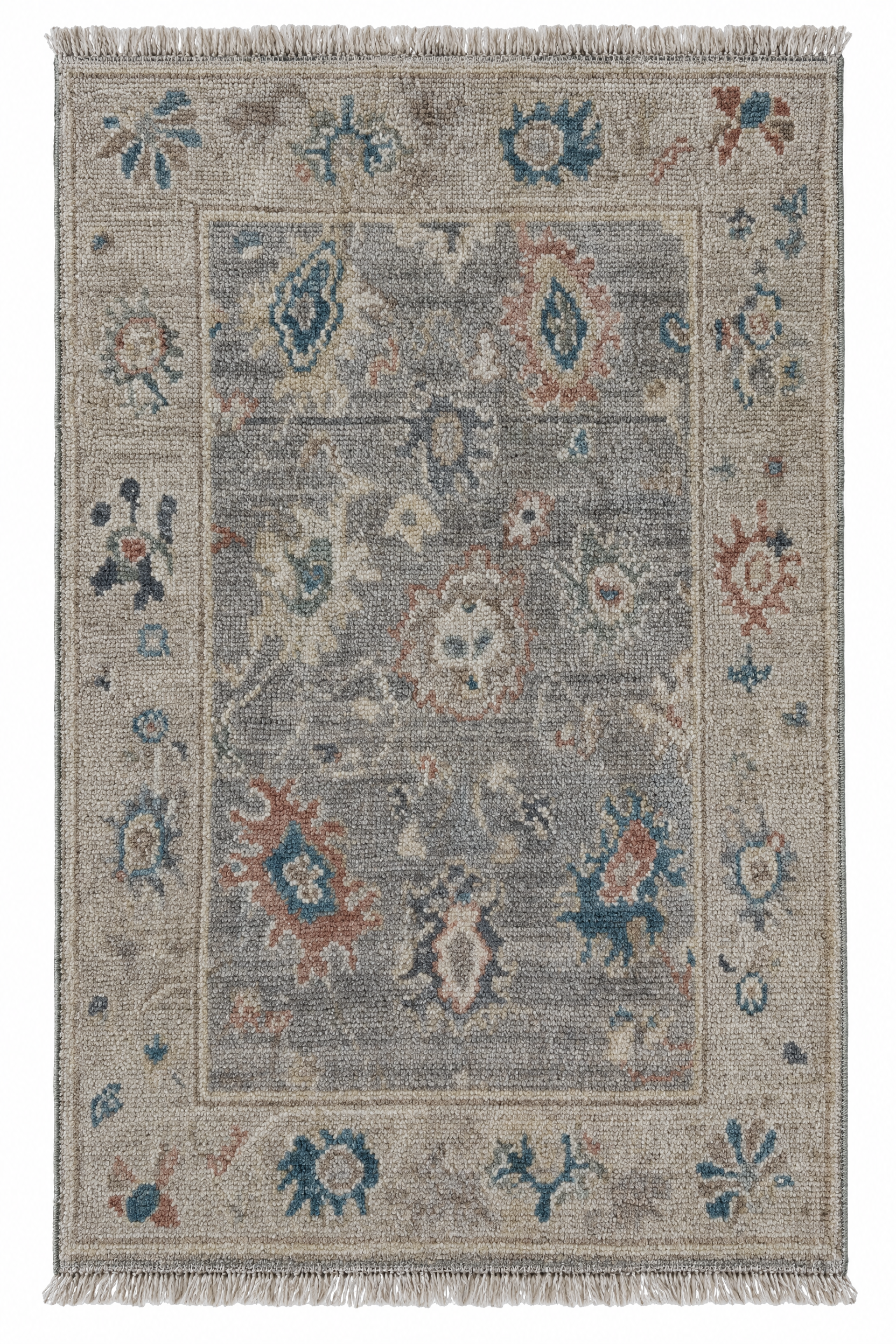 Denise Westfield 2x2.11 Blue Afghani Whitewashed Oushak — created with Imersian