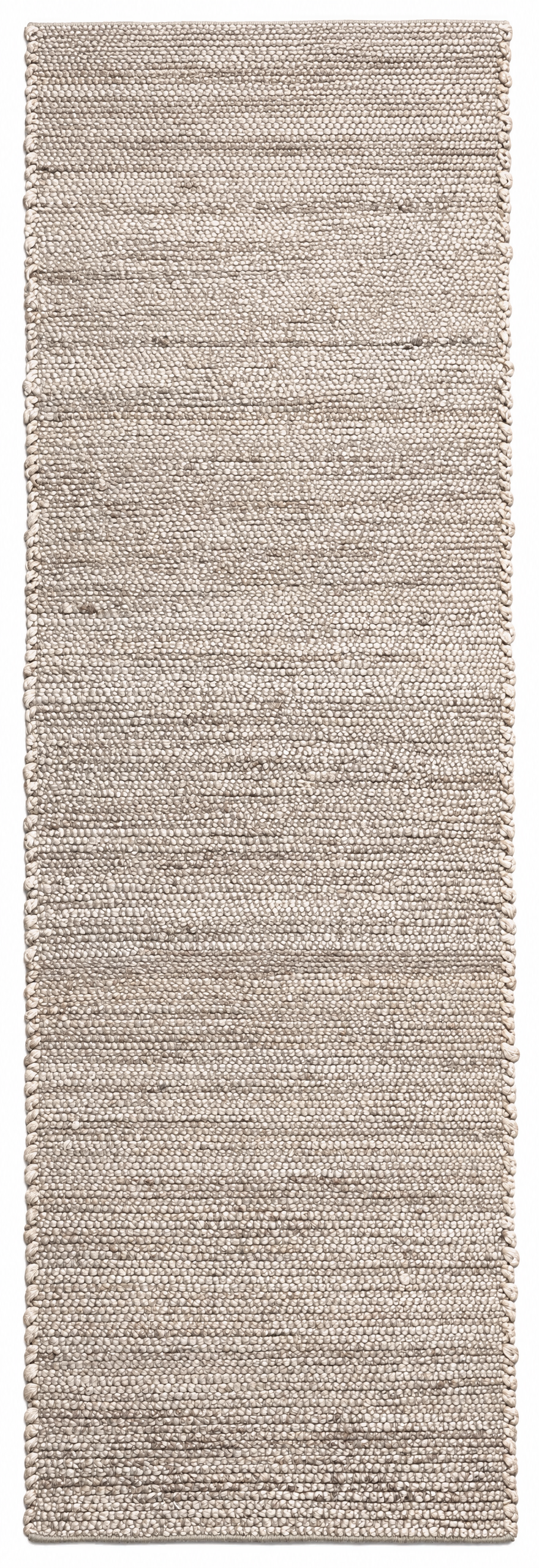 Lawrence Bourne III 2.9x8 Natural and Grey Handwoven Jute Runner Rug — created with Imersian