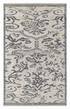 Clementina 5.6x8.6  Silver and Grey Hand-Knotted Rug — created with Imersian