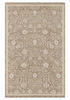 Ivy 10x14.3  Camel and Silver Hand-Knotted Oushak Rug — created with Imersian