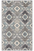Kermit's 5x7.6 Handwoven Grey Mix High Low — created with Imersian