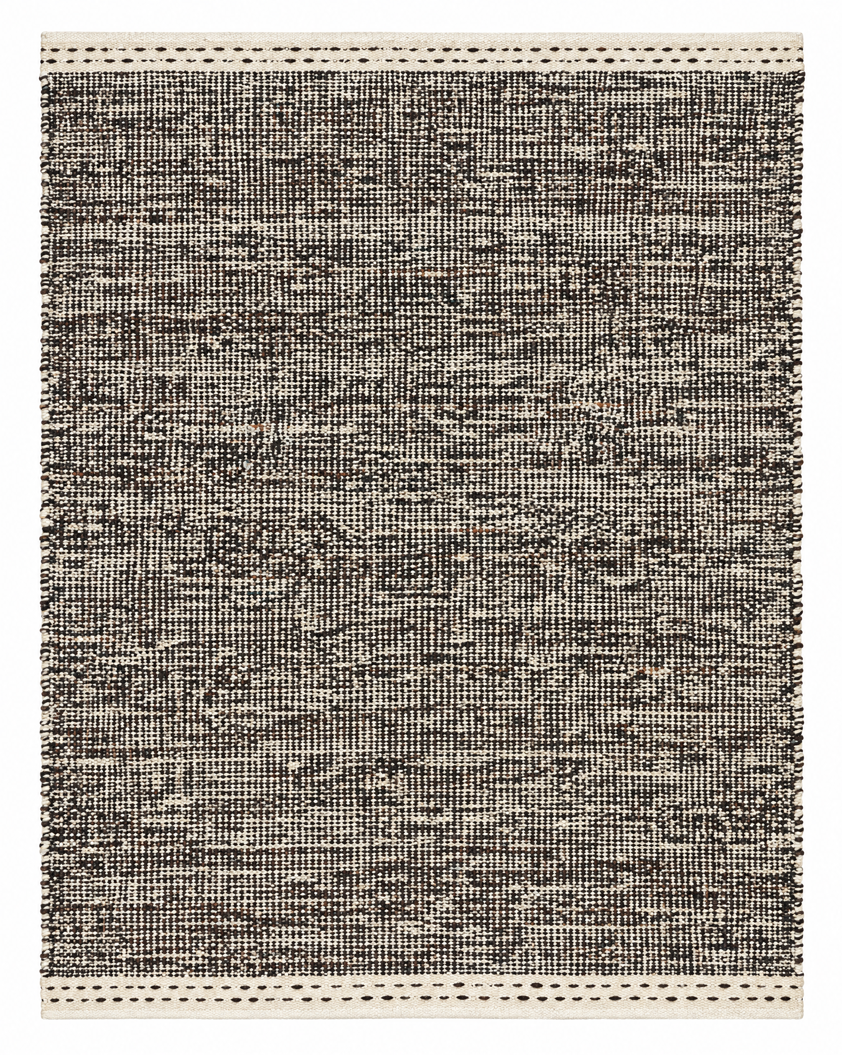Brian 8x10 Handwoven Textured Wool Durrie — created with Imersian