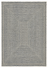 Jason Oppenheim 10.3x14.3 Hand-Knotted Modern High-Low Grey and Ivory — created with Imersian