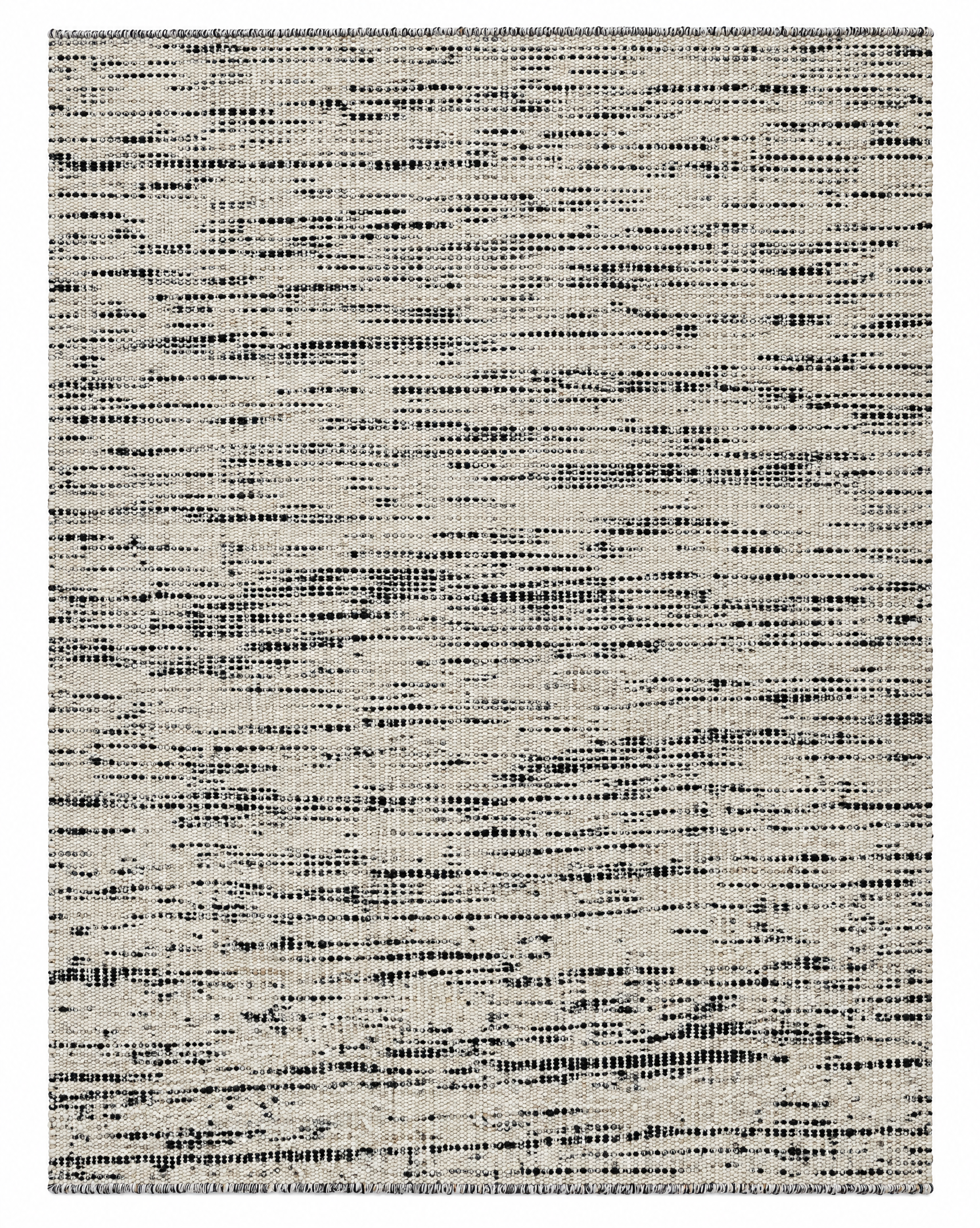Jeryd 8x10 Handwoven Textured Wool Durrie — created with Imersian