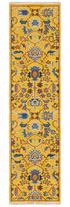 Mabel Marigold 2.6x12.3 Yellow Hand-Knotted Oushak Runner — created with Imersian