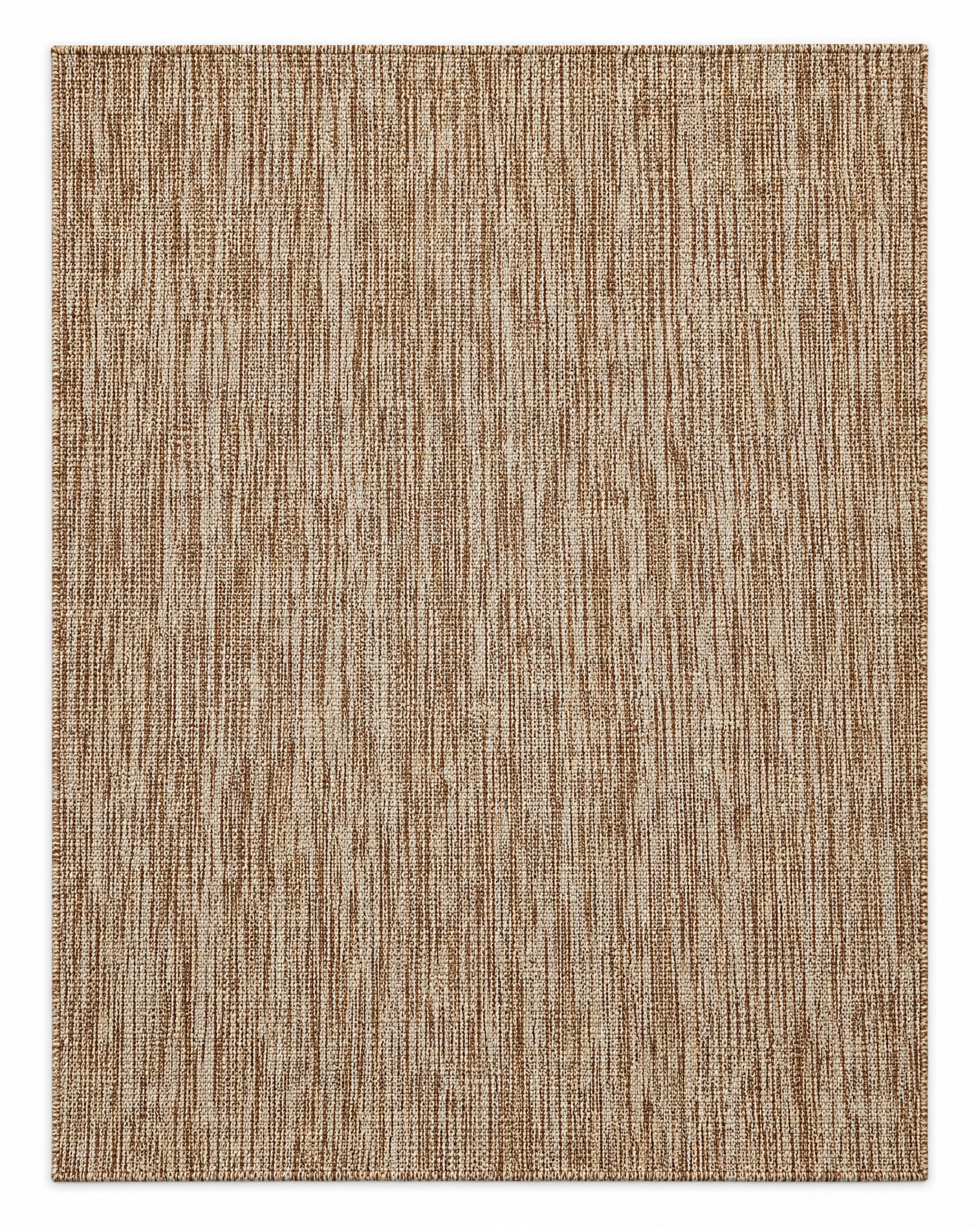 Henry 8x10 Handwoven Durrie Textured Light Brown — created with Imersian