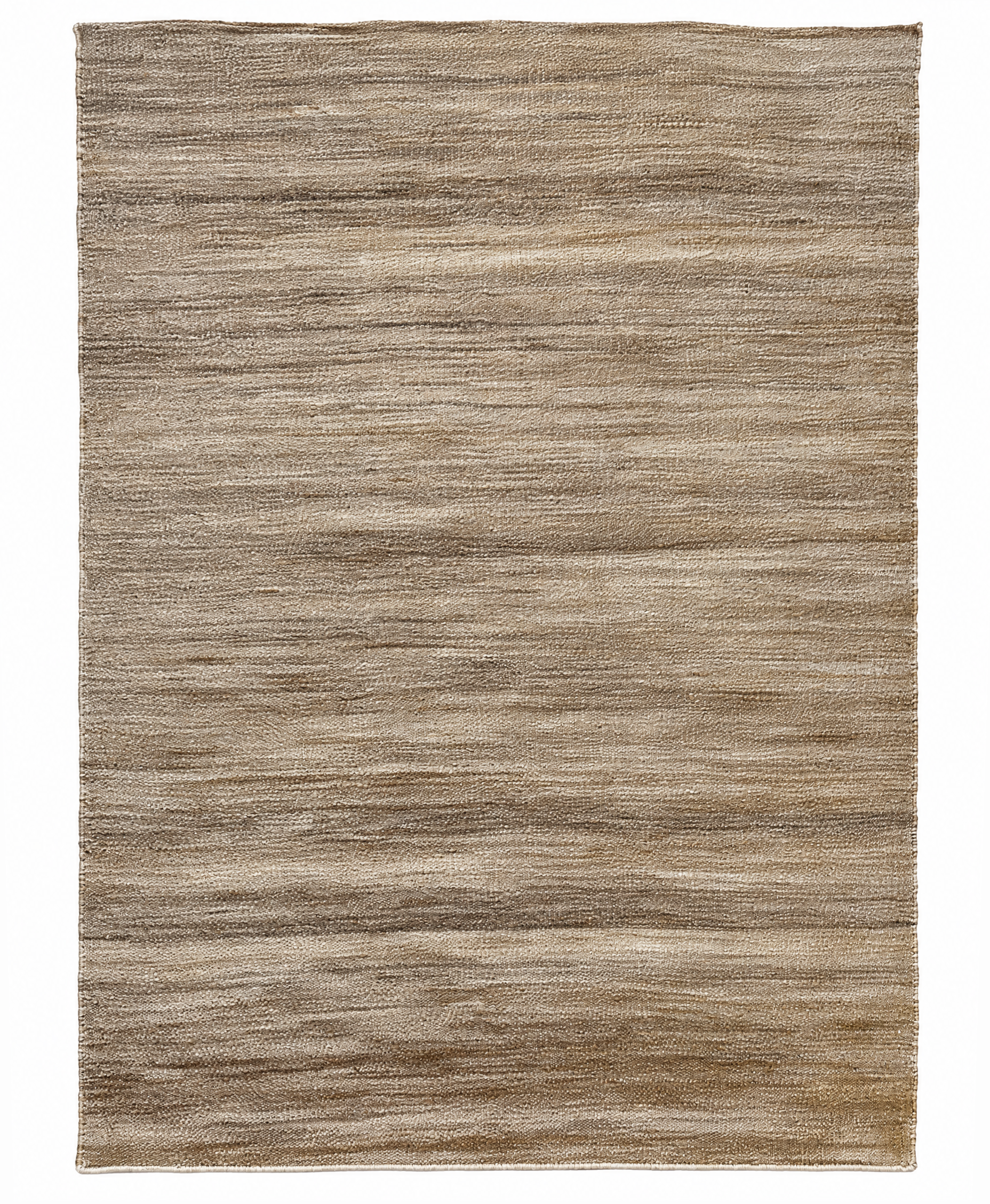 Iris Thayer 8.3x10 Textured Natural Beige Jute Rug — created with Imersian