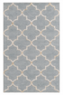 Neutral Ethnic Hand Tufted Arabesque Pattern Rug 5'x8' — created with Imersian