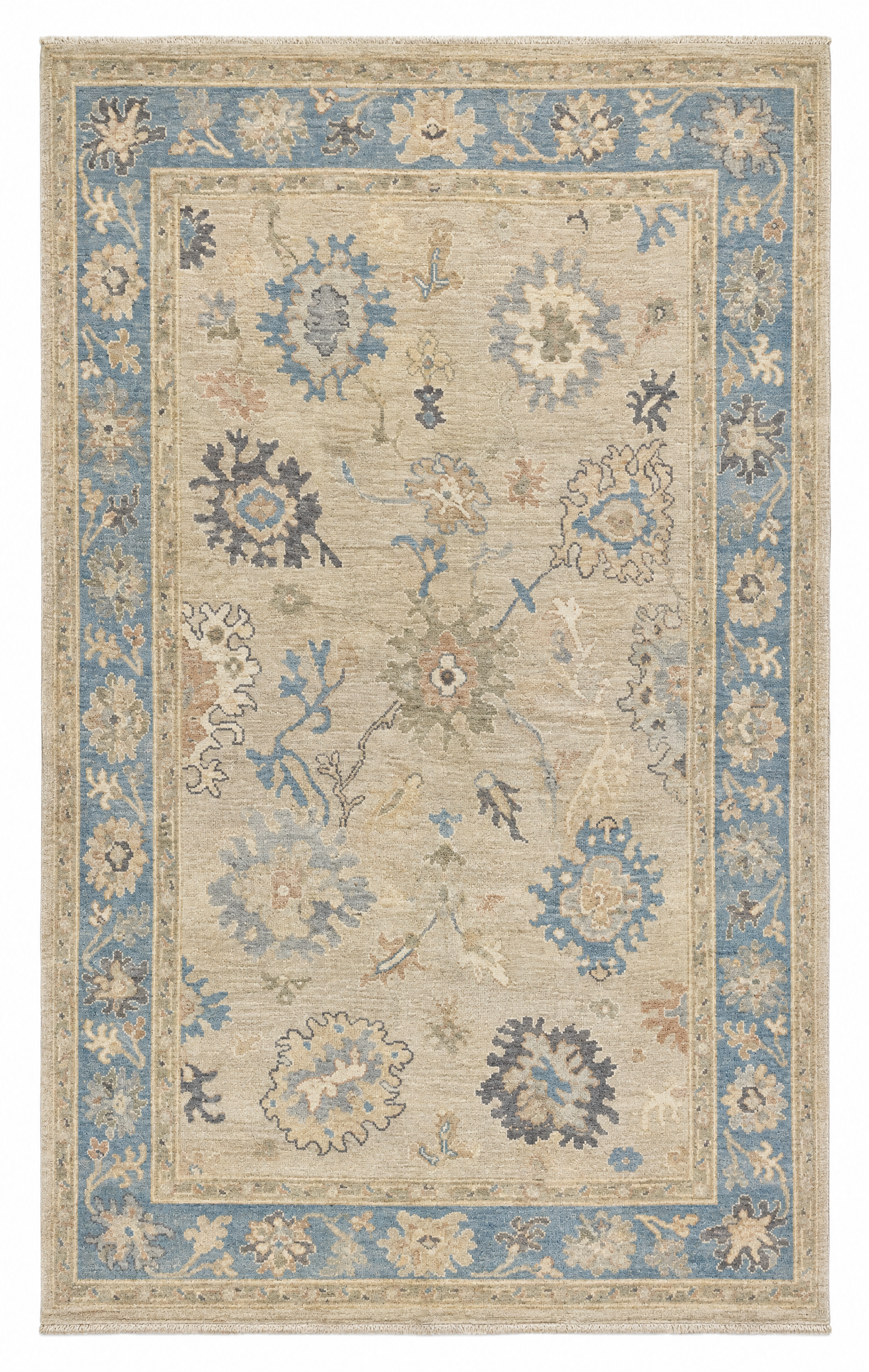 Erin Oakley 5.3x8.3 Afghani Whitewashed Oushak — created with Imersian