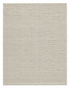 Amiko 8x10  White Handwoven Looped Rug — created with Imersian