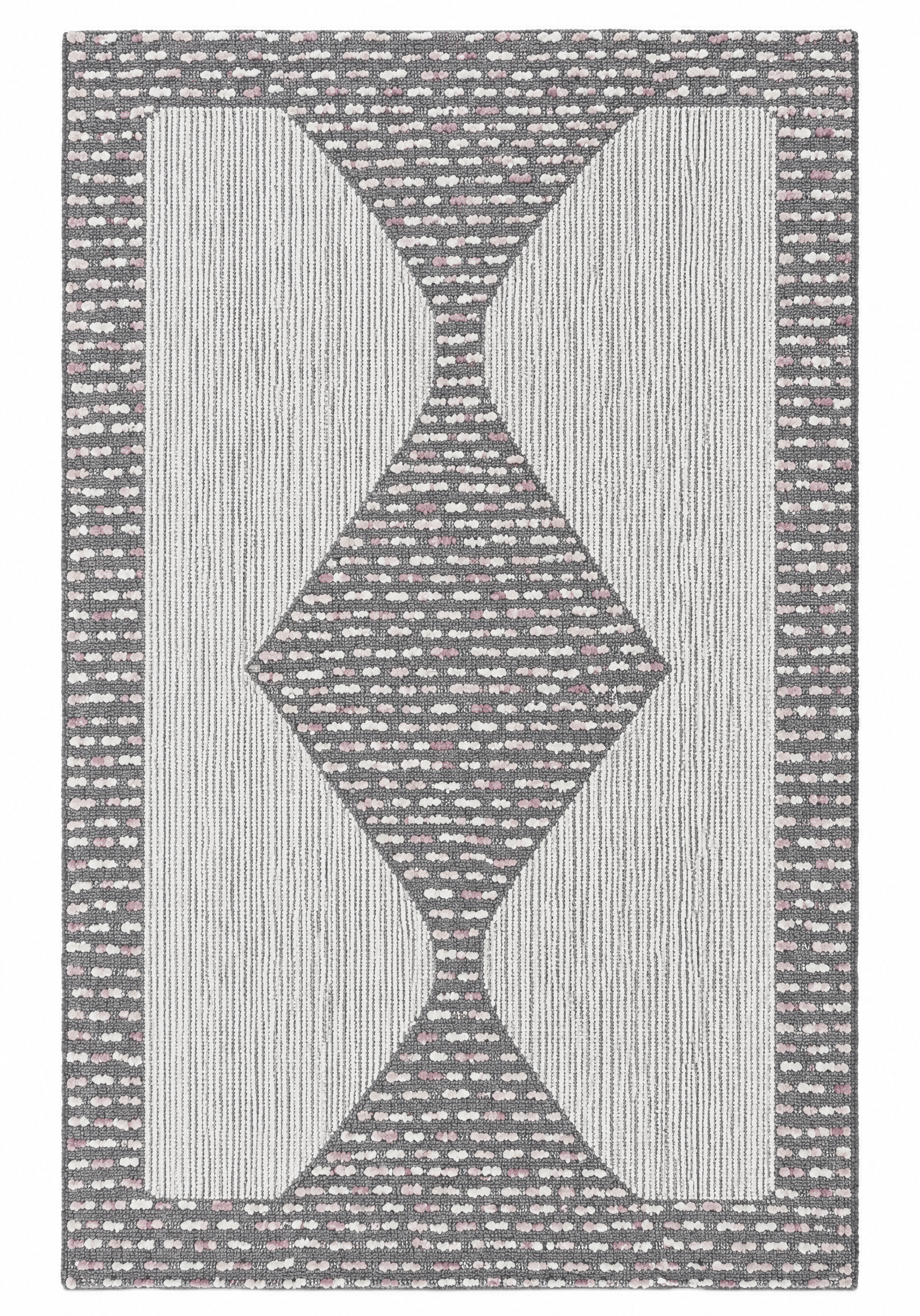 Lydia Night 5.3x7.6 Hand-Tufted Multi Modern — created with Imersian