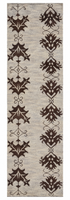 El Chido 4x11.6 Grey Hand-Knotted Modern Runner — created with Imersian