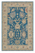 Jasmine King 5.3x7.11 Blue Afghani Whitewashed Oushak — created with Imersian
