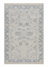 Kara Monaco 4.3x6 Grey & Silver Hand-Knotted Turkish Oushak — created with Imersian
