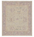 Carolyn Scott 9.10x9.1 Lavender Whitewashed Afghani Oushak Rug — created with Imersian