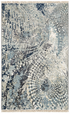 Aud Egede-Nissen  4x6.6 Blue Mix Hand-Knotted Rug — created with Imersian