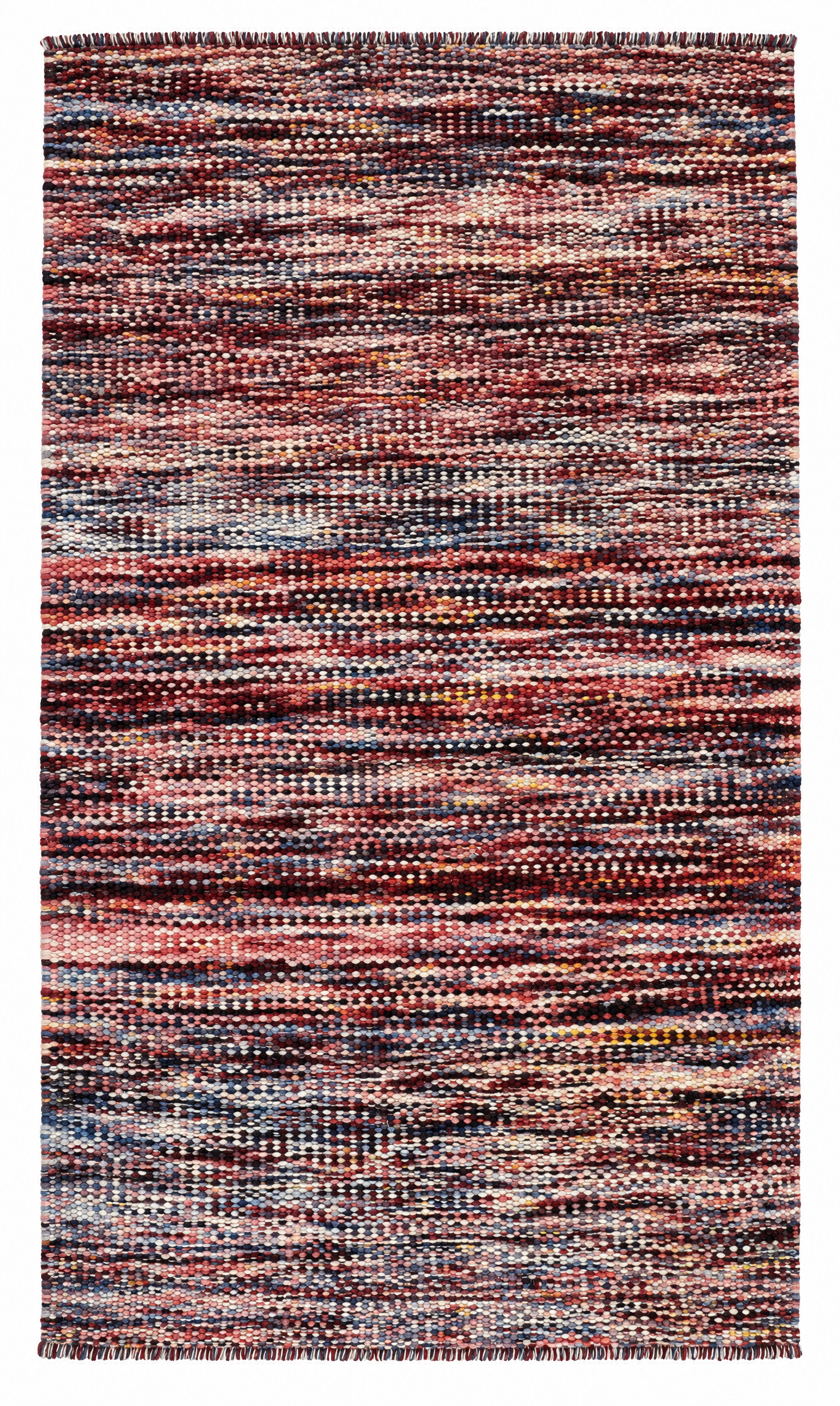 Lucky Day 3x5 Handwoven Red Durrie Rug — created with Imersian