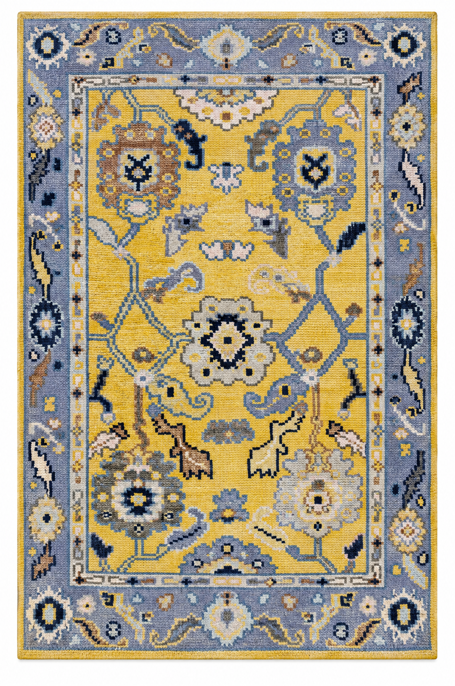 Lieke 4x6 Lemon Oushak — created with Imersian