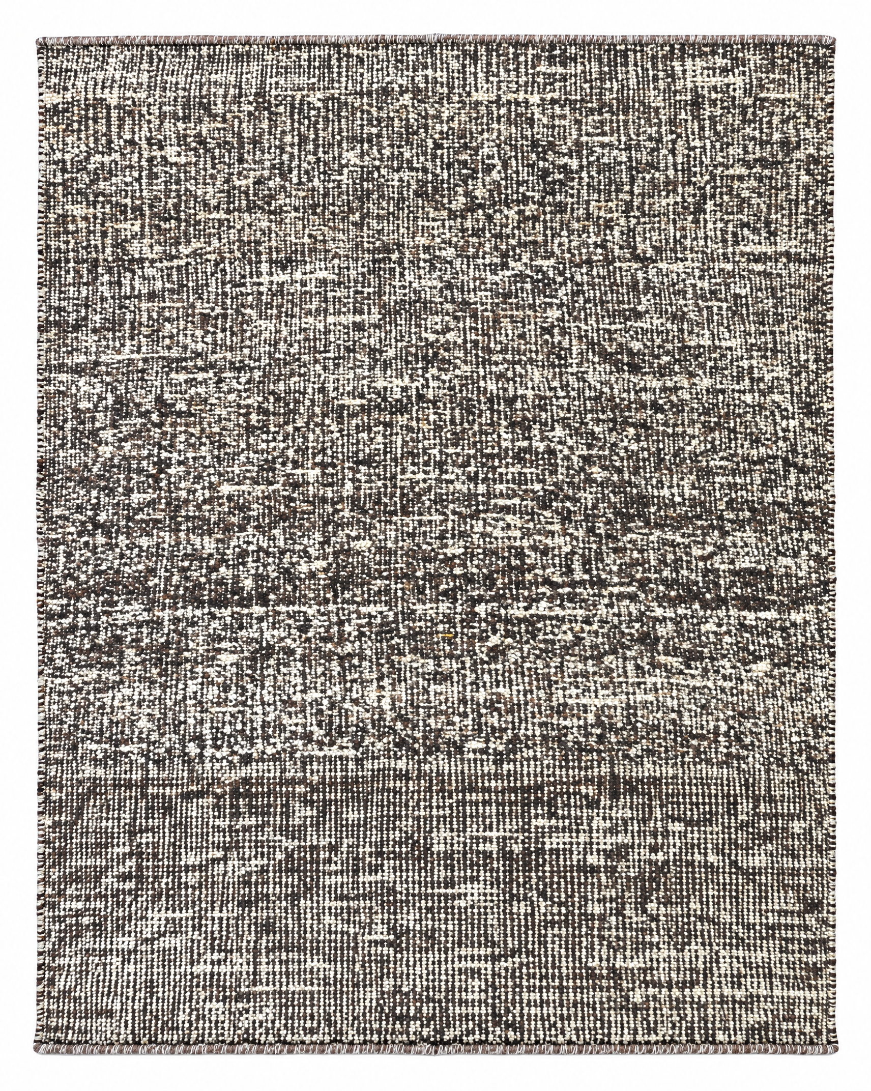 Jamie Laird 8x10 Handwoven Textured Wool Durrie — created with Imersian
